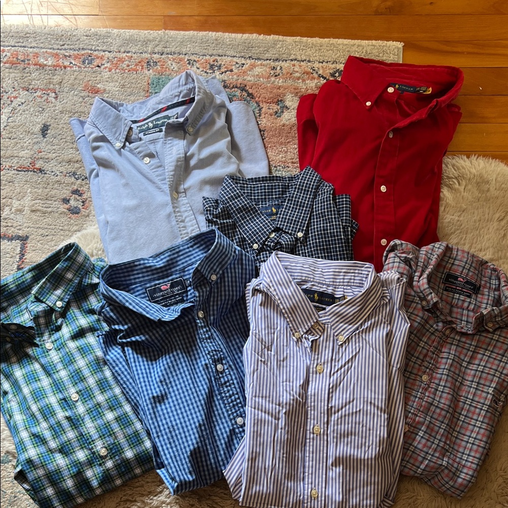 Men's Button Downs Ralph Lauren & Vineyard Vines XXL